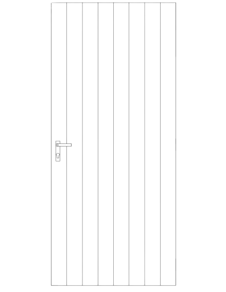 Verticale groeven