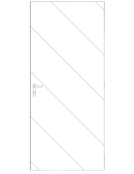 Diagonale groeven